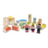 Melissa & Doug Hi-Rise Dollhouse and Furniture Set - Image 4