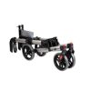 QIVGXBO Leunlee Rollators Lightweight Folding 4 Wheels Outdoor, Transit ChairHeight Adjustable Seat - Image 6