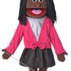 Silly Puppets 25" Barbara, Black Mom/Teacher, Full Body, Ventriloquist S - Image 2