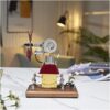 GZDtgsp Hot Air Engine Motor Model - Steam Heat Education Model - Classic Working Steam Engine - Image 8