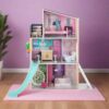 Teamson Kids Dreamland Boho Beach House for 12" Fashion Dolls with 19-pc Furniture Set - Image 3