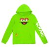 Sesame Street Oscar The Grouch Mens Hooded Matching Family Cosplay Long Sleeve T-Shirt Green The - Image 3