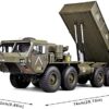 WGHH Dump Truck Military Truck,1/12 2. 4G 8 X 8 RC Car for Children, Educational Toys Armored - Image 3