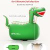 QPAU Inflatable Bouncy Dinosaur 2 PCS with Hand Pump, Heavy Duty Giant Bouncy Pal, 220lbs load - Image 7