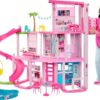 Barbie Dreamhouse, 75+ Pieces, Pool Party Doll House with 3 Story Slide - Image 2