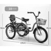 Erik Xian Home Three Wheel Bikes For Kids Boys Girls Tricycle 16 18 Inch 3 Wheel Bikes Cruise - Image 7
