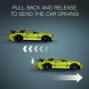 LEGO Technic Ford Mustang Shelby GT500 Building Set 42138 - Pull Back Drag Race Toy Car Model Kit, - Image 8