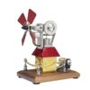 GZDtgsp Hot Air Engine Motor Model - Steam Heat Education Model - Classic Working Steam Engine - Image 2