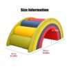 Climbing blocks Kids Indoor Rainbow Bridge Soft Foam Building Blocks Crawling Activity Toy, Physical - Image 7