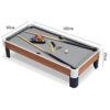 Suuim Billiard Tabletop, Children's Simulation Billiards Table Set, Mini Tabletop Table with Balls - Image 3