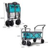 REJOON Hand Trucks Outdoor Folding Trailers Camping Carts Trolleys Fishing Camping Trailers Picnic - Image 6