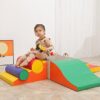 TOLEAD Toddler Foam Climbing Set Indoor - Kids Climb & Crawl Soft Activity Playset - Toddler Climber - Image 6
