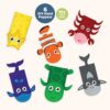 jackinthebox Hand Puppet Sea Animal Craft Kit for Kids 6-in-1 | Gifts for Kids Ages 4-8 | DIY Arts & - Image 3