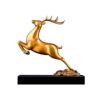 zlw-shop Deer Sculpture Items Showpiece for Home Decor Decoration Brass Deer Statue Gift Feng Shui - Image 2