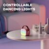 YLL Mini Karaoke Machine for Kids Adults, Portable Bluetooth Speaker with 2 Wireless Microphones,18 - Image 8