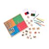 Melissa & Doug Deluxe Wooden Stamp Set: Animals - 30 Stamps, 6 Markers, 2 Pads - Image 10