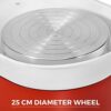 KUANDARMX Electric Pottery Wheel Machine, DIY Work Tool 350W 25CM Electric Pottery Wheel Forming - Image 7