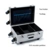 GLigeT Toolbox Portable Rolling Upright Trolley Tool Box Aluminum Hard Toolbox with Telescoping - Image 7