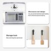 JW-YZWJ Children's Simulation Wooden Kitchen Kitchen Utensils Set Cooking Gas Stove Early Education - Image 4