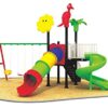 Rainbow Toys Kids Play Sets & Playground Equipment All In One Slide for kids and Swings for kids - Image 4
