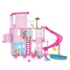Barbie Dreamhouse, 75+ Pieces, Pool Party Doll House with 3 Story Slide - Image 5