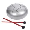 Nunafey Steel Tongue Drum, Hang Drum Instrument 10" 8 Tone Steel Drum Hand Drum Kettle Drum for Kids - Image 7