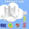 White Bounce House with Blower,Ball Pool,Kids Bounce House,Family Backyard Bouncy Castle,Suitable - Image 4