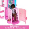 Barbie Dreamhouse, 75+ Pieces, Pool Party Doll House with 3 Story Slide - Image 8
