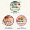 Battat - Cause-and-Effect Pop Up Toy - Developmental Toy with Animals and Colors - Pop-Up Pals - For - Image 5