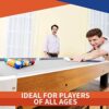 Suuim Billiard Tabletop, Children's Simulation Billiards Table Set, Mini Tabletop Table with Balls - Image 7