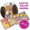 Hand Puppet Kit - Make Your Own Animal Puppets - 10 Felt Puppets - Simple Step By Step Instructions - Image 4