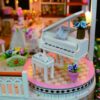 UDYGQM Doll Houses Dolls House Miniature Dollhouse Kit DIY Dollhouse Wooden Miniature Furniture Kit - Image 4