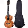 YHRJ Ukalalee for adults 3A Acacia wood veneer ukulele, Exquisite deep-sea abalone shell decoration - Image 2