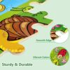 RANSUNN Puzzles for Kids Ages 3-5, 24 Piece Colorful Wooden Puzzles for Toddler Children Learning - Image 6