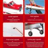 Sea And Air Amphibious Remote Control Aircraft Plane, 6CH 78 Inch RC Plane Easy To Control, One-Key - Image 6