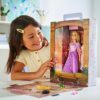 Disney Store Official Rapunzel Story Doll for Kids, Tangled, 28cm/11”, With Pascal, 2 Outfits, - Image 6