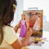 Disney Store Official Rapunzel Story Doll for Kids, Tangled, 28cm/11”, With Pascal, 2 Outfits, - Image 9