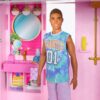 Barbie Dreamhouse, 75+ Pieces, Pool Party Doll House with 3 Story Slide - Image 3