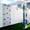 Moon Kids Climbing Wall with Metal Monkey Bars - Indoor - Outdoor Gymnastics Playground Climbing, - Image 6