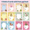 Valentines Day Gifts for Kids, 24 Pack Valentines Cards with Finger Puppets Plush Animal Toys for - Image 3