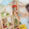 Melissa & Doug Hi-Rise Dollhouse and Furniture Set - Image 7