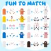 COcnny Animal Finger Puppets Crafts - 20pcs DIY Farm Felt Hand Puppet Making Kit for Kids, Make Your - Image 5
