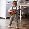 hhobby stars Kids Guitar Musical Toy Ukulele Classical Instrument(Brown),with Extra Harmonica 16 - Image 8