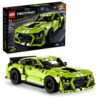 LEGO Technic Ford Mustang Shelby GT500 Building Set 42138 - Pull Back Drag Race Toy Car Model Kit, - Image 2