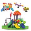 Rainbow Toys RBW Kids Playsets adventure & Outdoor Playground Equipment All In One Set Slide for - Image 2