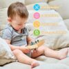 Joyreal Montessori Busy Board Wooden Sensory Toys for Toddler with LED Light Up Switch, Baby Fidget - Image 7
