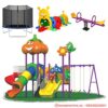 Rainbow Toys All In One Set for kids Graden toys Offers, Outdoor Playground Equipment, Kids Playsets - Image 2