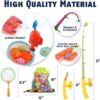 CozyBomB Magnetic Fishing Toys Game Set for Kids, Ocean Sea Animals - Image 4