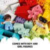 LEGO DUPLO Classic Brick Box 10913 Building Toy Set for Kids, Toddler Boys and Girls Ages 18mos+ (65 - Image 8