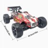 1:8 Scale Brushless RC Cars 110km/h With Rechargeable Batteries Remote Control Truck For Adults High - Image 8